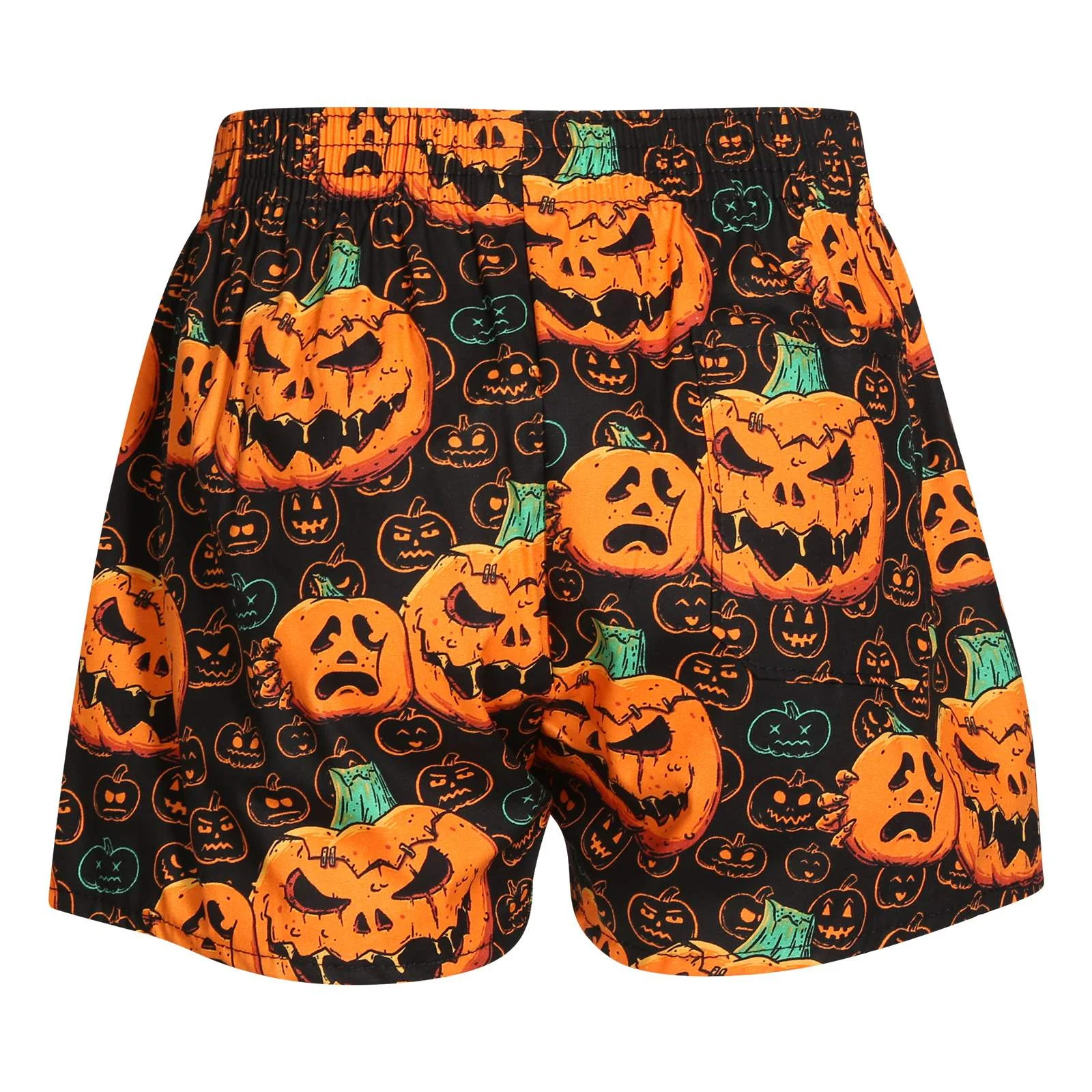 Detské trenky art klasická guma Halloween tekvica (J1755) 12-14 rokov