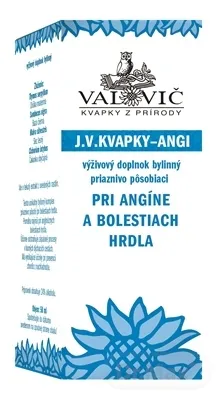 J.V. KVAPKY - ANGI pri bolesti hrdla