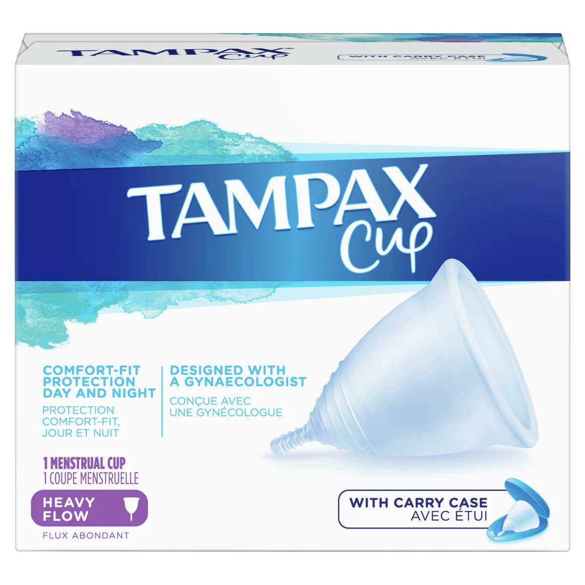 Tampax Cup 1ks Heavy flow 1×ks menštruačný kalíšok