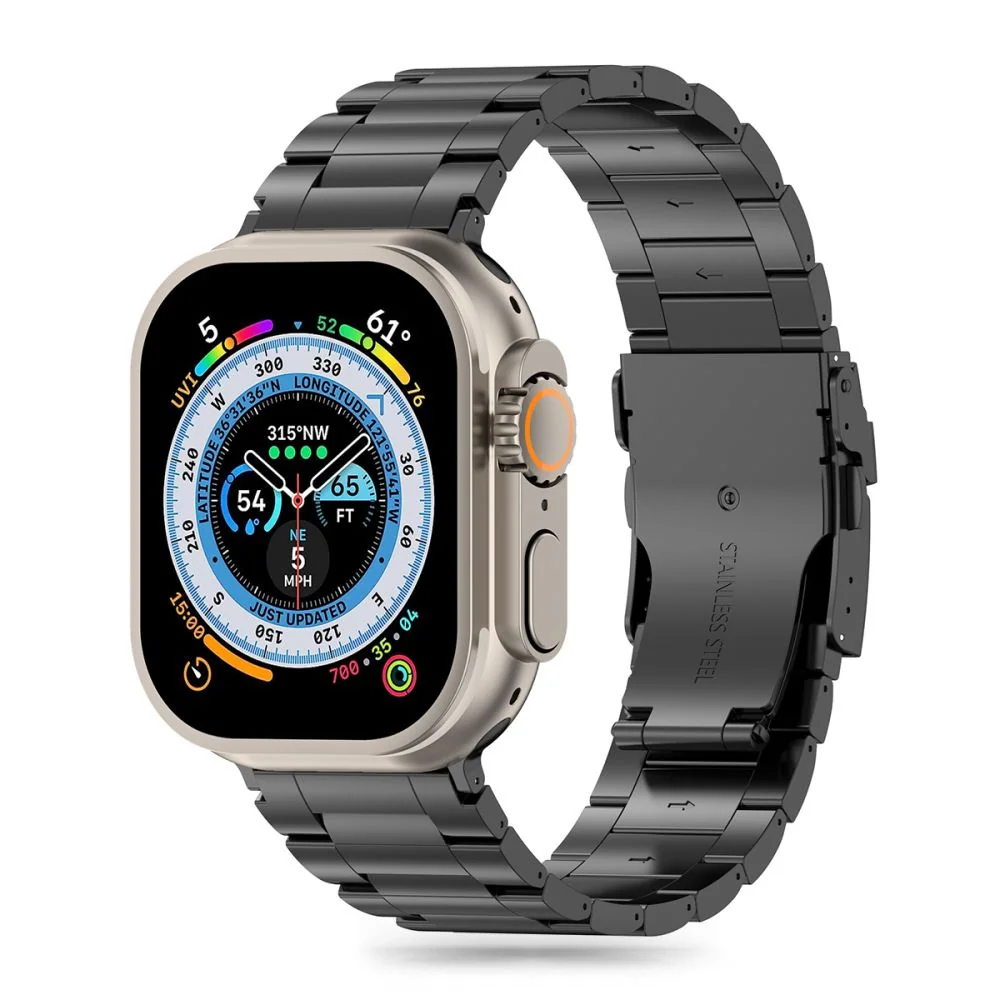 Tech-Protect Stainless remienok na Apple Watch 42/44/45/49mm black