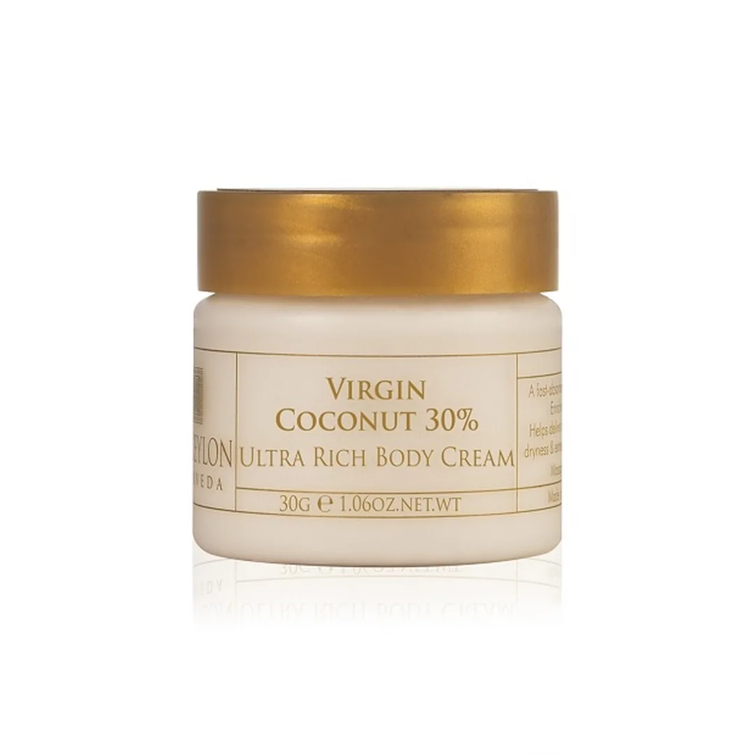 Ultra-vyživujúci telový krém Virgin Coconut 30 g, panenský kokos