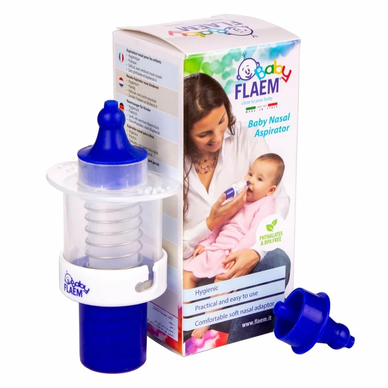 FLAEM BABY NASAL ASPIRATOR Ručná odsávačka hlienov pre deti 1×1 ks