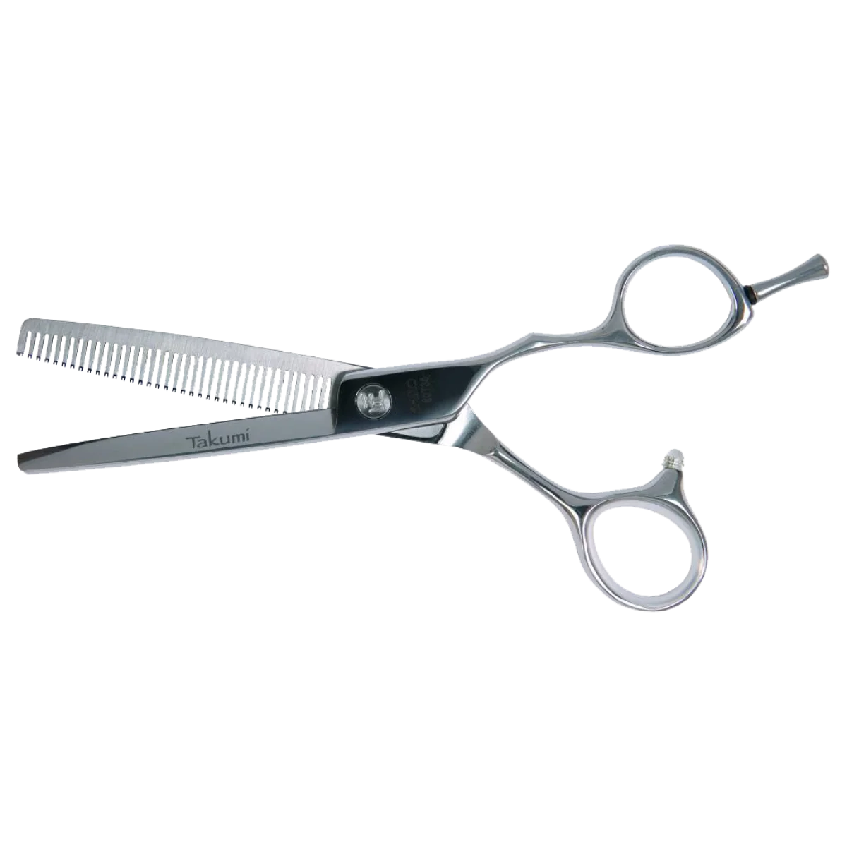 Profesionálne kadernícke Riediace nožnice Takumi 4 star serie Knipschaar SHIRO 60T36
