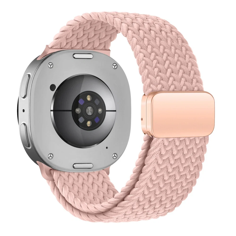 Tech-Protect Nylon Mag remienok na Samsung Galaxy Watch 8 / 9 / Classic (40 / 44 / 46mm), dusty rose