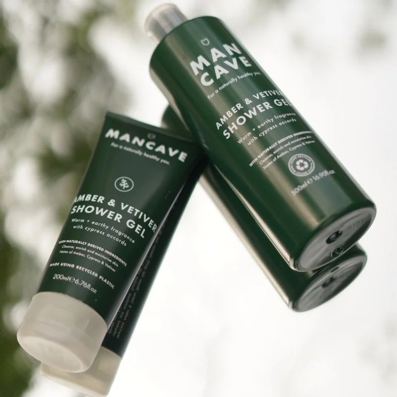 MANCAVE sprchový gél AMBER a VETIVER 500ml