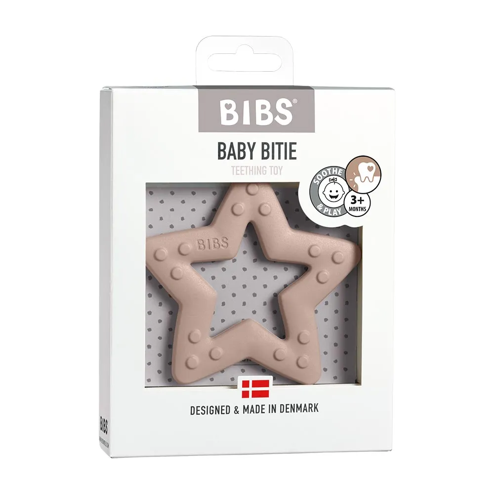 BIBS Baby Bitie hryzátko star-blush