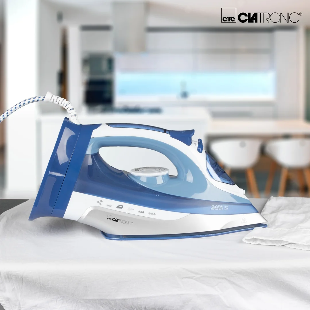 Clatronic DB 3706 bezdrôtová naparovacia žehlička s keramickou plochou