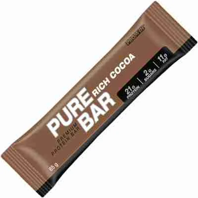 Pure Bar kakao 65g 1×1, proteínová tyčinka