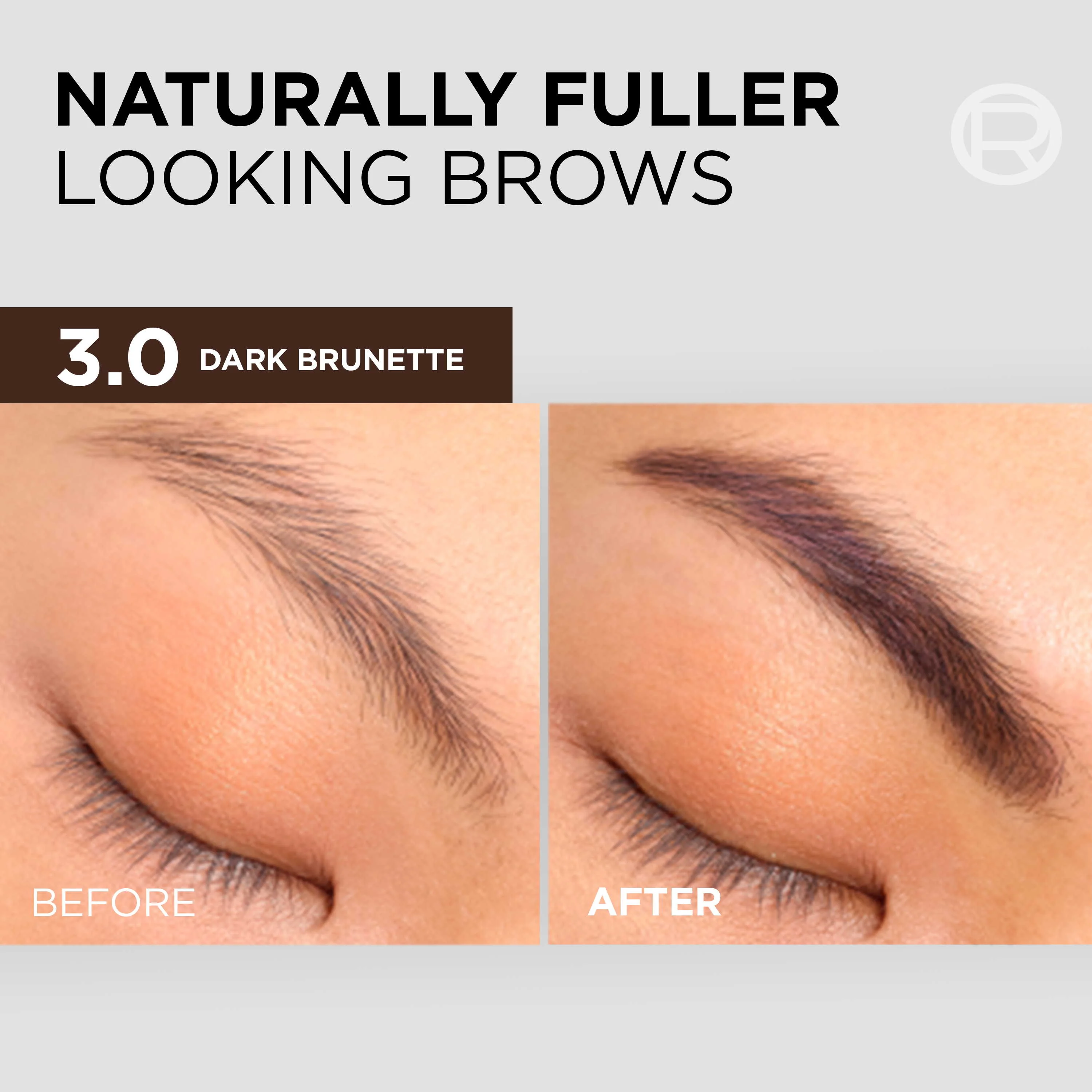 L'Oréal Paris Brow Color 3.0 Dark Brunette semi-permanentná farba na obočie 1×1 ks, farba na obočie