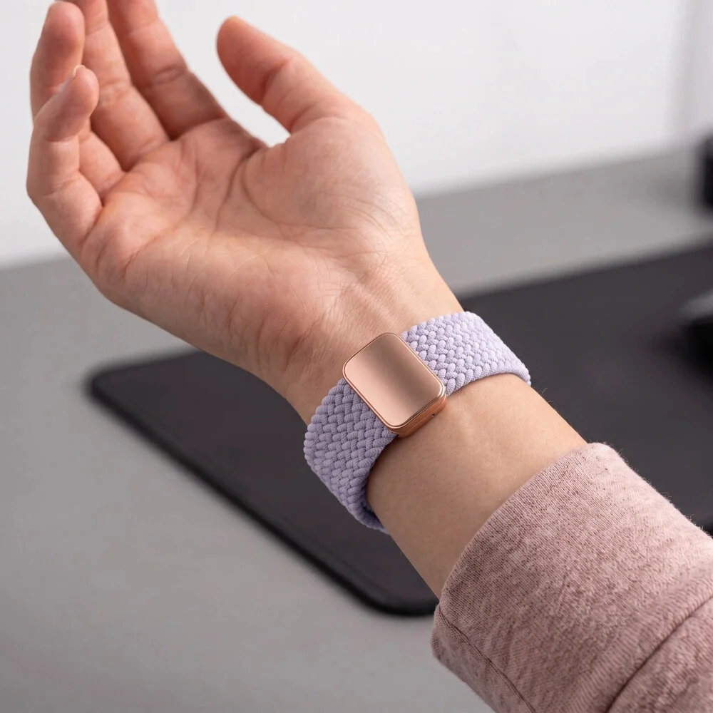 Tech-Protect Nylon Mag remienok na Samsung Galaxy Watch 8 / 9 / Classic (40 / 44 / 46mm), periwinkle