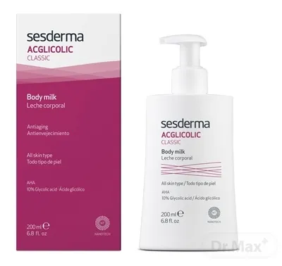 sesderma ACGLICOLIC CLASSIC Telové mlieko