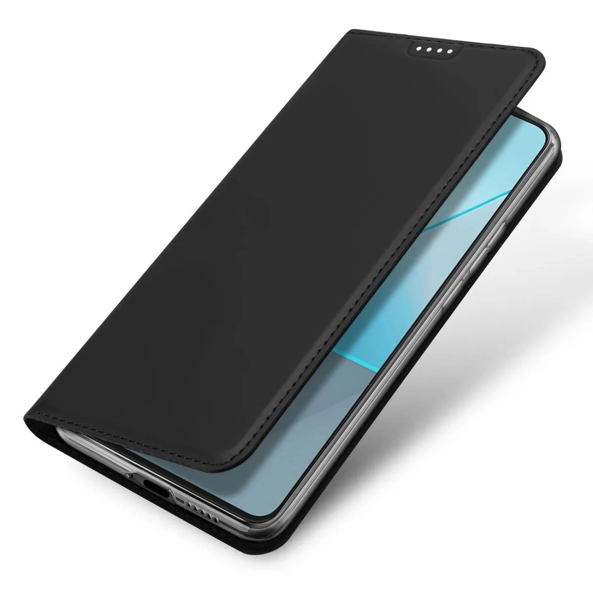 Dux Ducis Skin Pro knižkové puzdro na Xiaomi Redmi Note 13 Pro 5G čierne