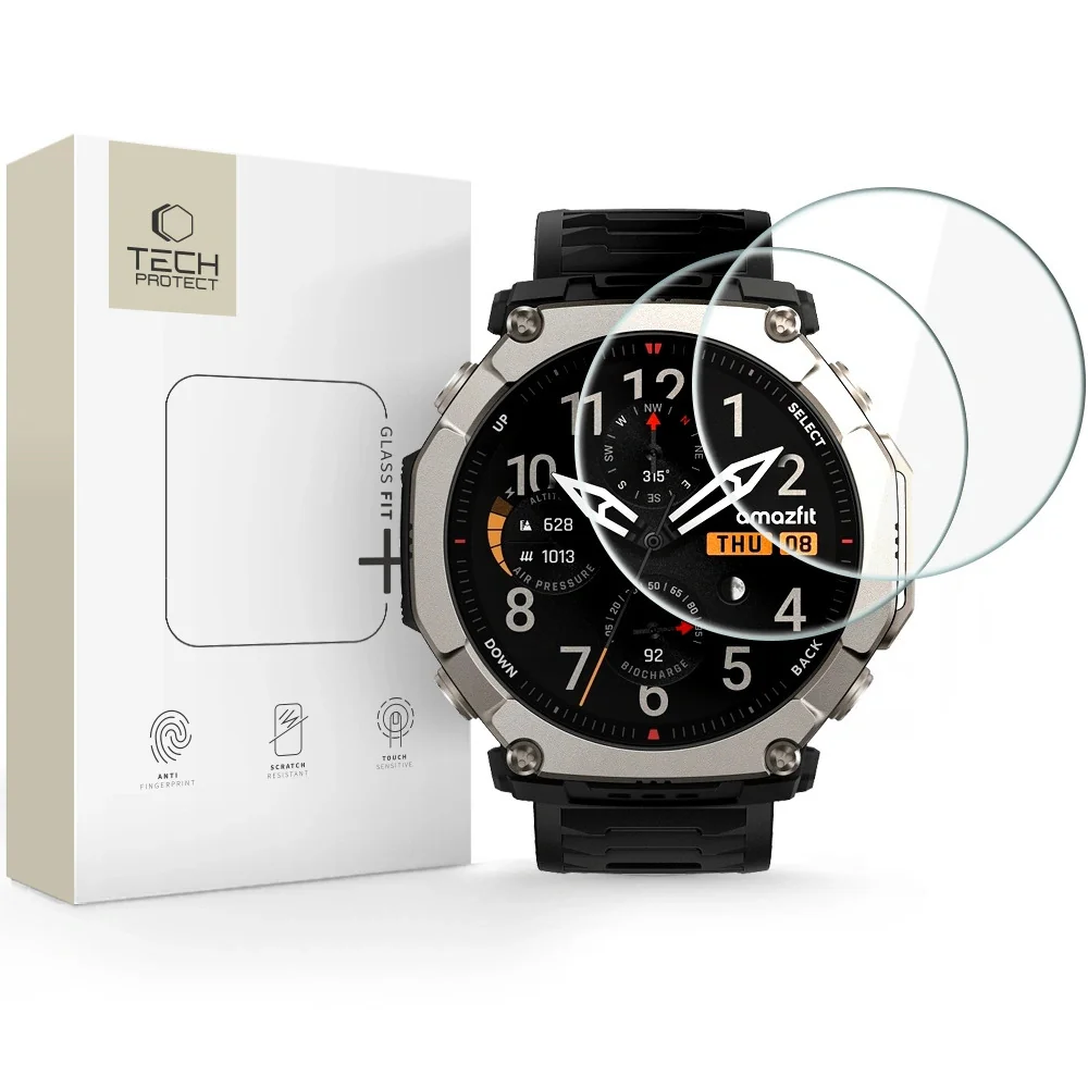 Tech-Protect Glass Fit 2x ochranné sklo na Amazfit T-Rex Ultra 2