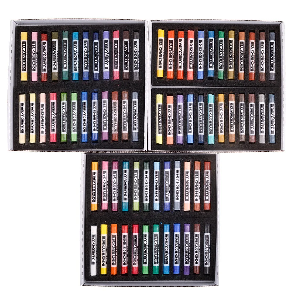 TOISON D´OR 8517/72 umelecké prašné kriedy súprava 72 ks