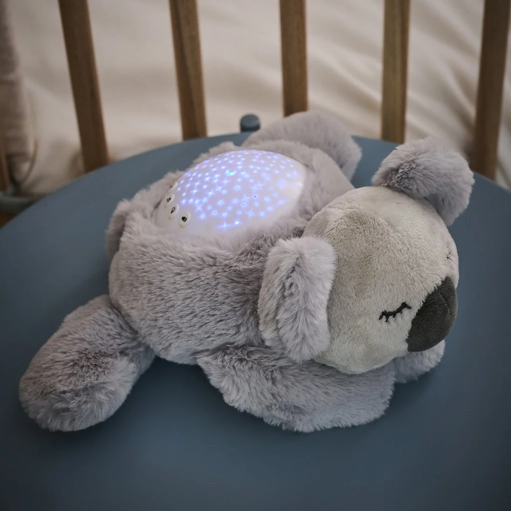 Projektor hudobný so svetlom koala grey