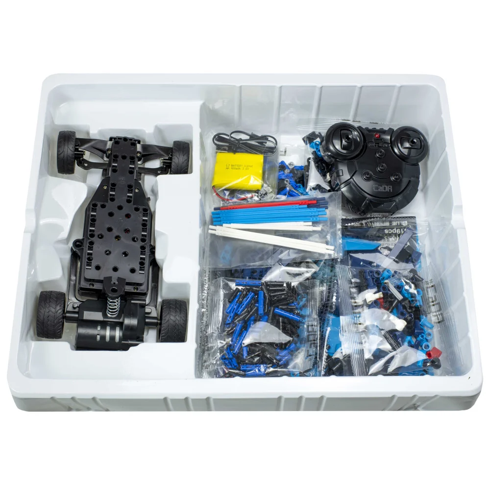 Cada C51043W Stavebnica Buggy na vysielačku 2.4GHz 1:10 modrá-MOVEO