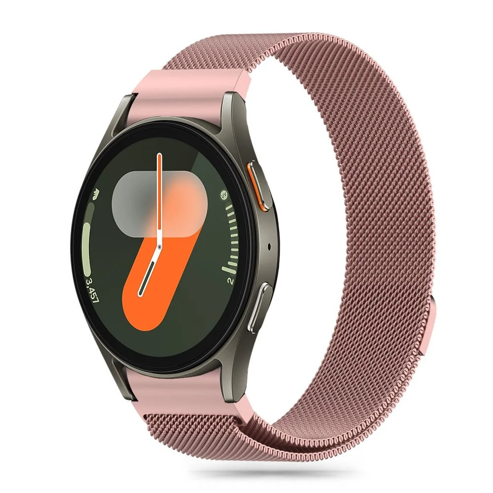 Tech-Protect Milanese remienok na Samsung Galaxy Watch 4 / 5 / 5 Pro / 6 / 7 / FE, rose gold 6 / 7 / FE, rose gold