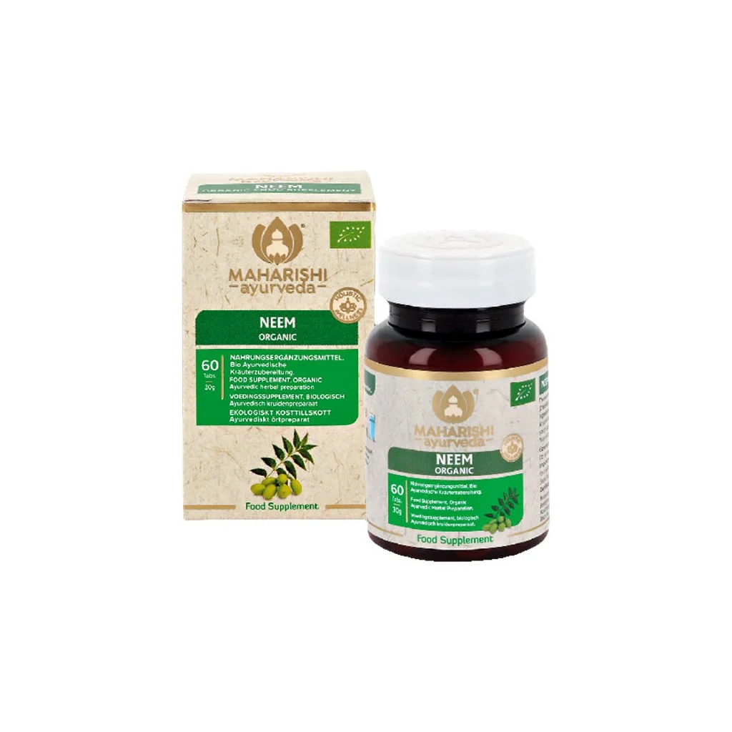 Maharishi Ayurveda Neem Organic Nimbovník tablety 60 ks