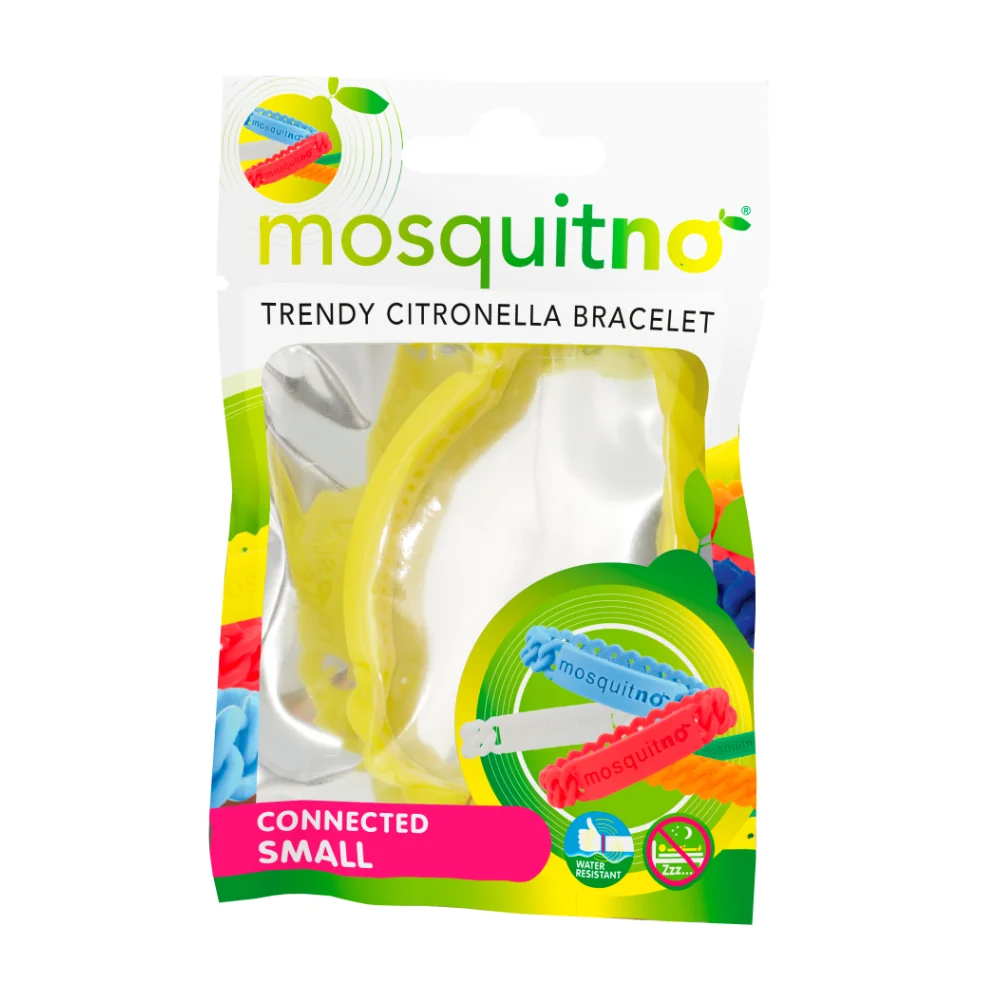 MosquitNo Náramok pre deti uvoľňujúce citronelovú vôňu 1×1 ks, náramok proti komárom