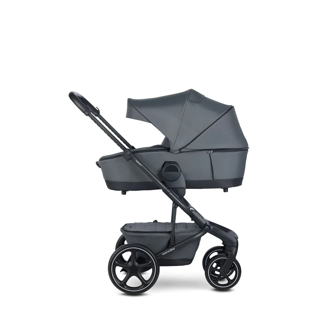 Easywalker Harvey⁵ Premium kombinovaný kočík 2v1 Mineral Grey LITE RWS