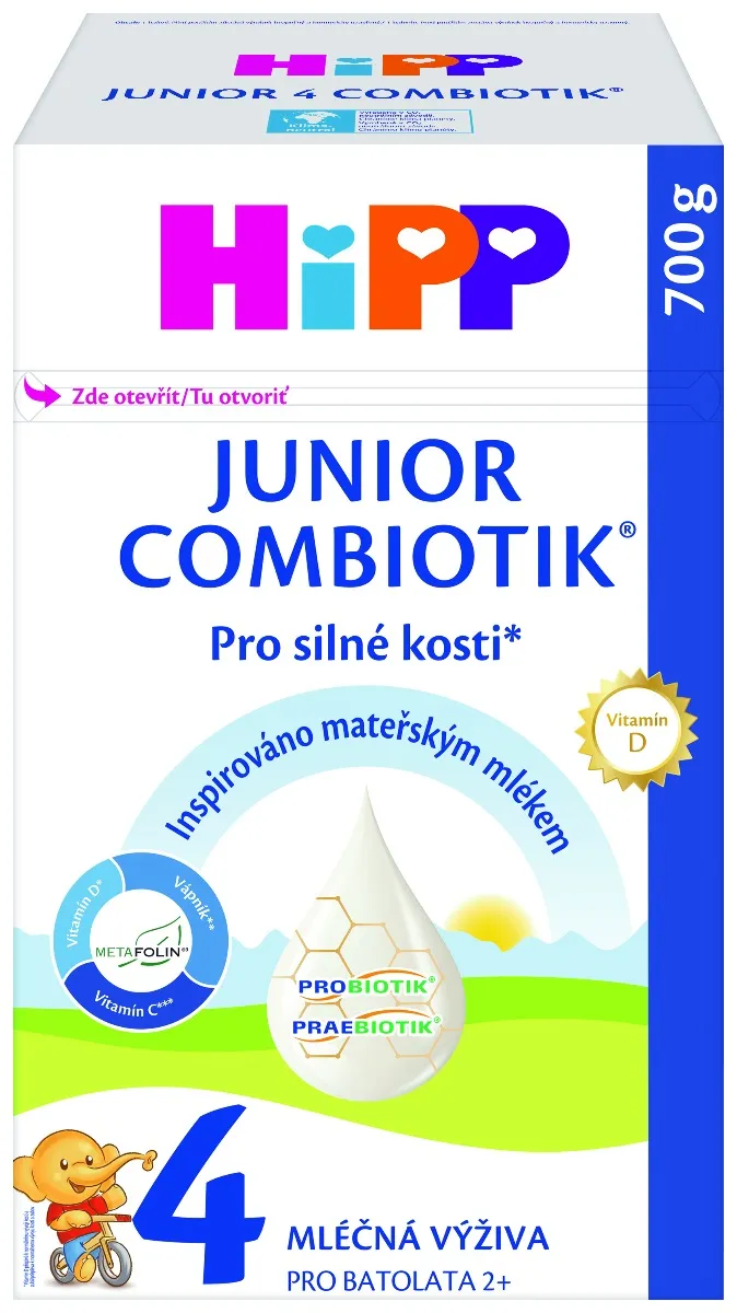 Batoľacie mlieko HiPP 4 Junior Combiotik®