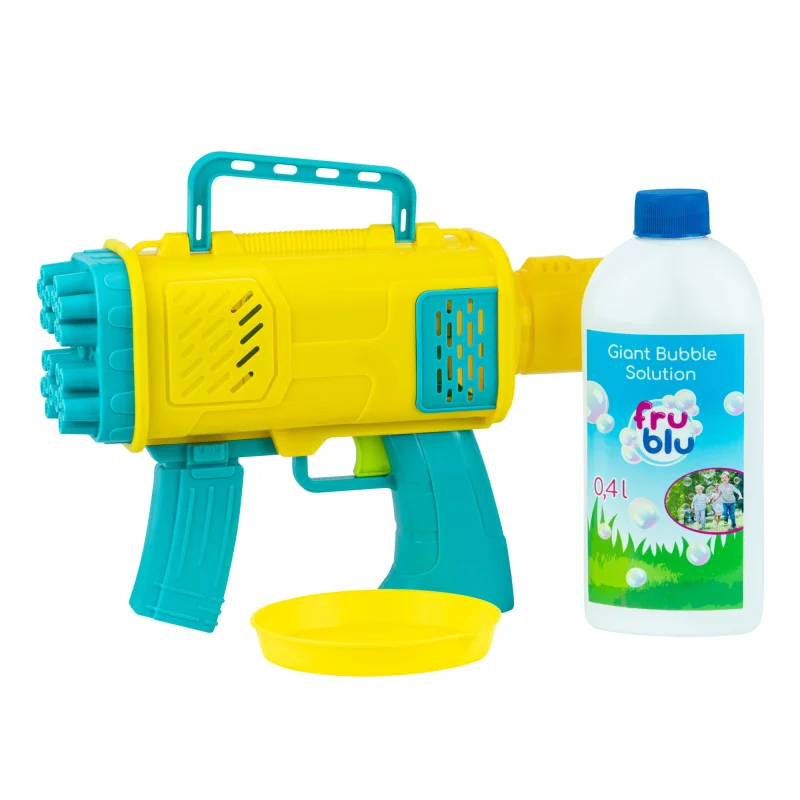FRU BLU Bublifuk Mega Blaster 24 otvorov so zásobníkom + roztok 0,4 l