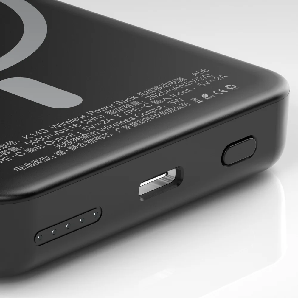 Dudao K14S MagSafe Power Bank 5000mAh 5W, biely
