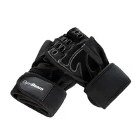 Gymbeam fitness rukavice wrap black xl čierna