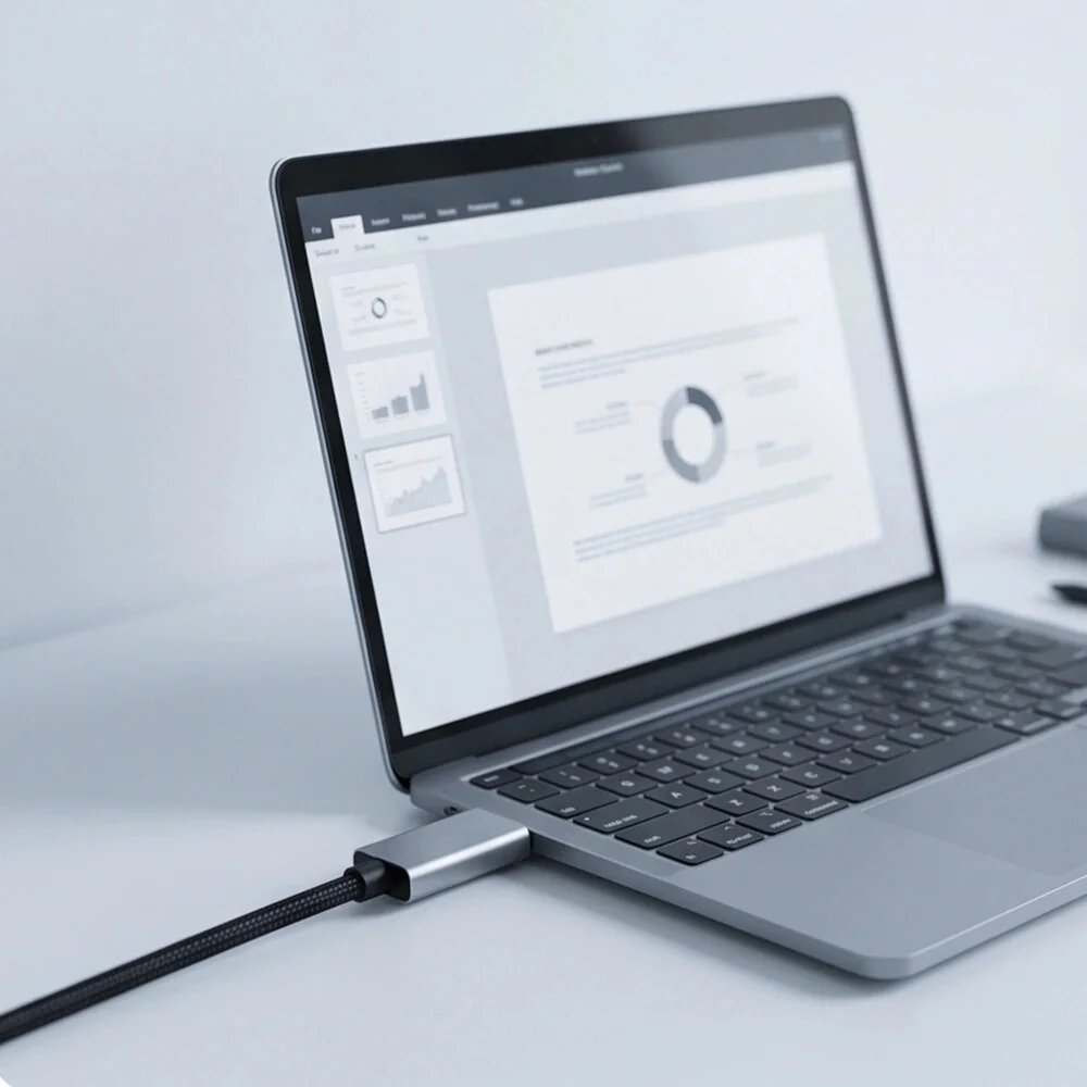 Tech-Protect Ultraboost kábel USB-C / HDMI 2.1 8K 2m, šedý