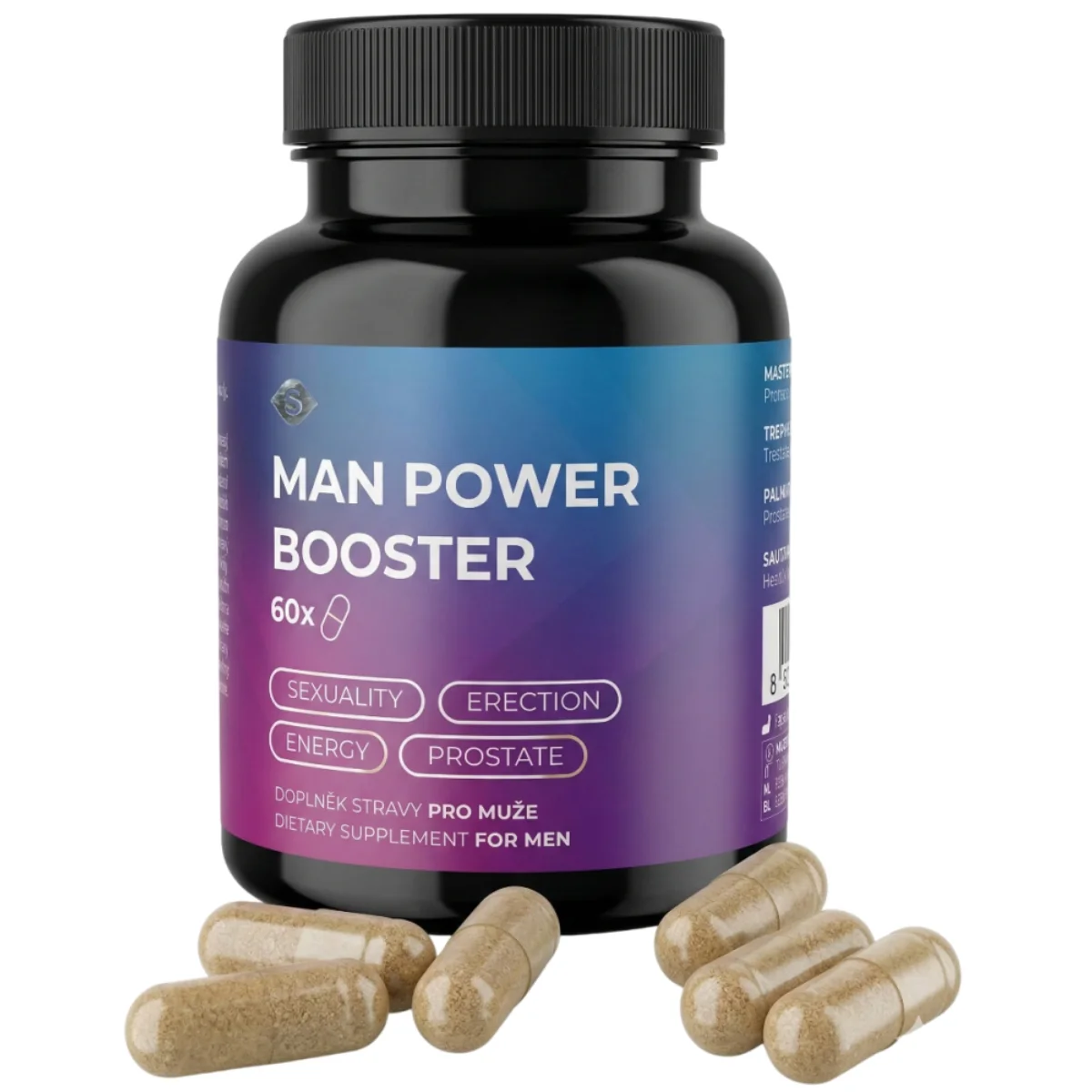 Man Power Booster – výživový doplnok pre mužov (60 kapsúl)