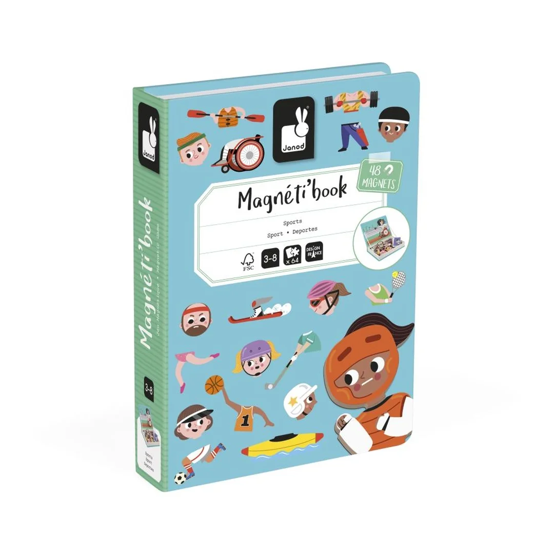 Janod Magnetibook Športy 