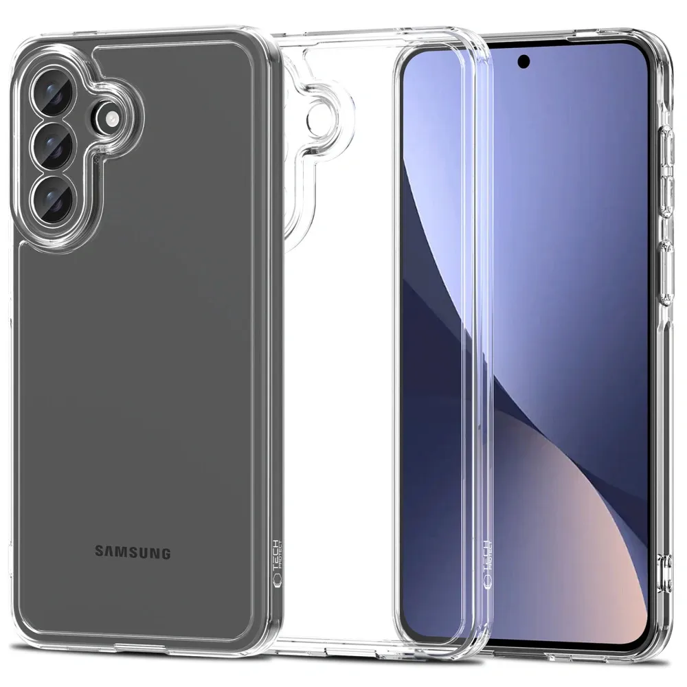 Tech-Protect FlexAir Hybrid kryt na Samsung Galaxy A57 5G, priesvitný