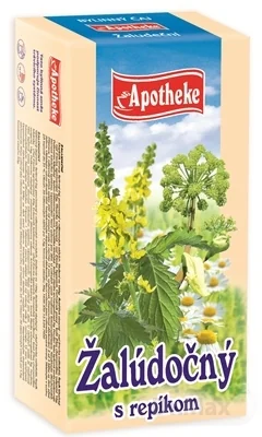 APOTHEKE ŽALÚDOČNÝ ČAJ S REPÍKOM 20×1,5 g, bylinný čaj