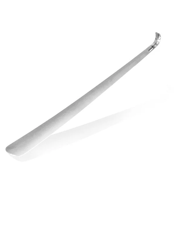 Kvalitný oceľový pochrómovaný obuvák na topánky 70cm