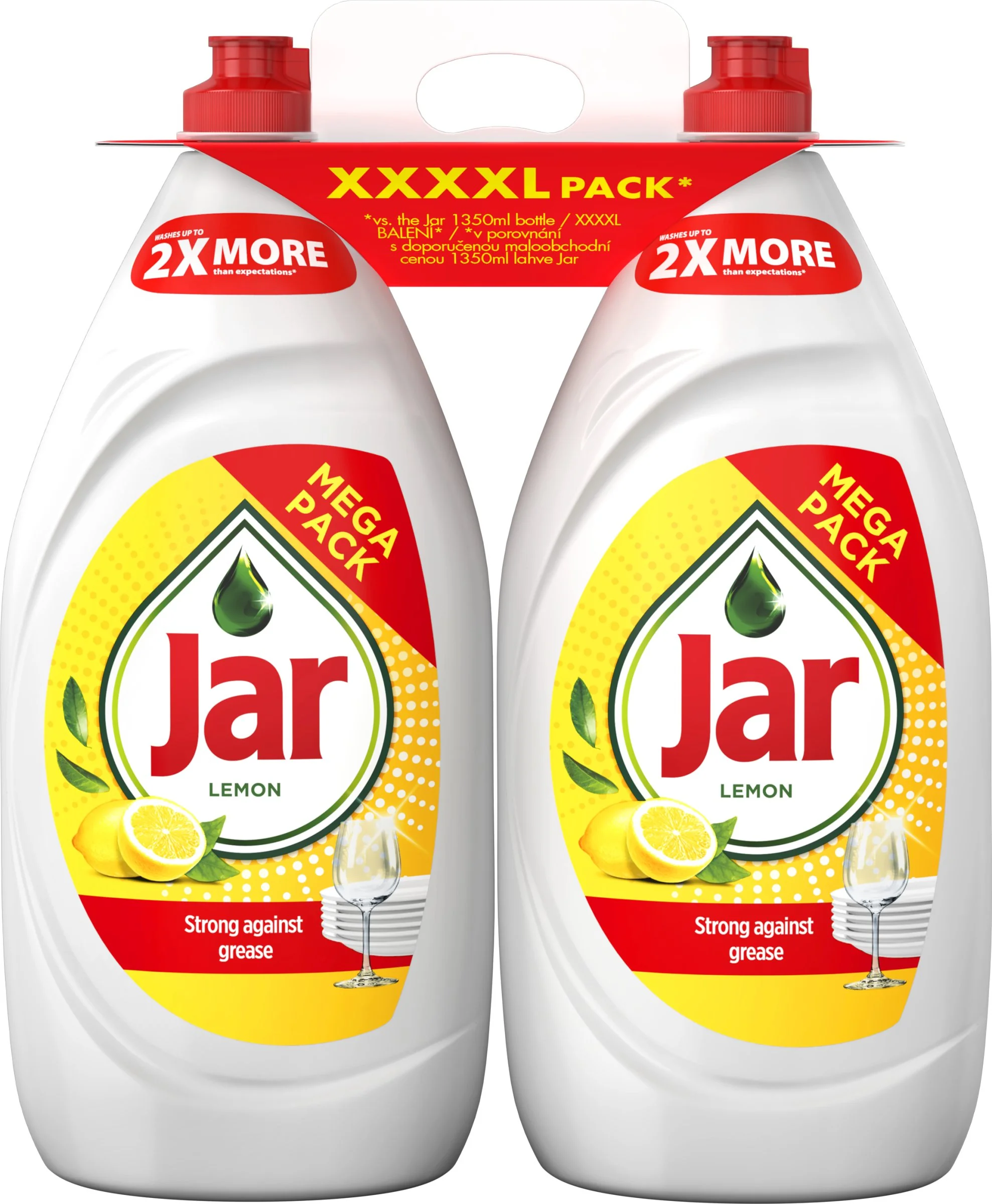 Jar Lemon na umývanie riadu 2.7L 1×2.7 l, prostriedok na umyvanie riadu