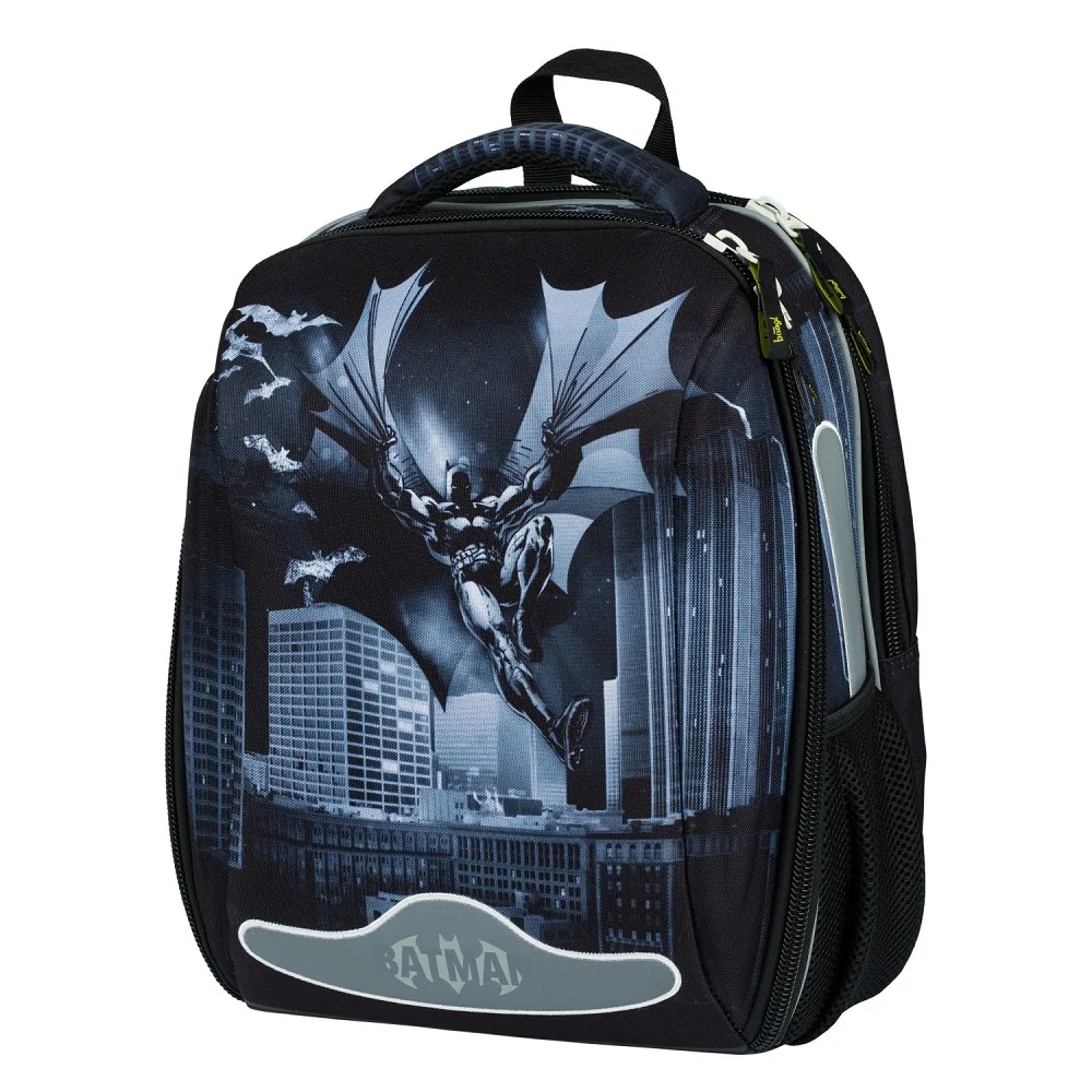 Baagl Školská aktovka Shelly Batman Dark City ergonomická, čierna