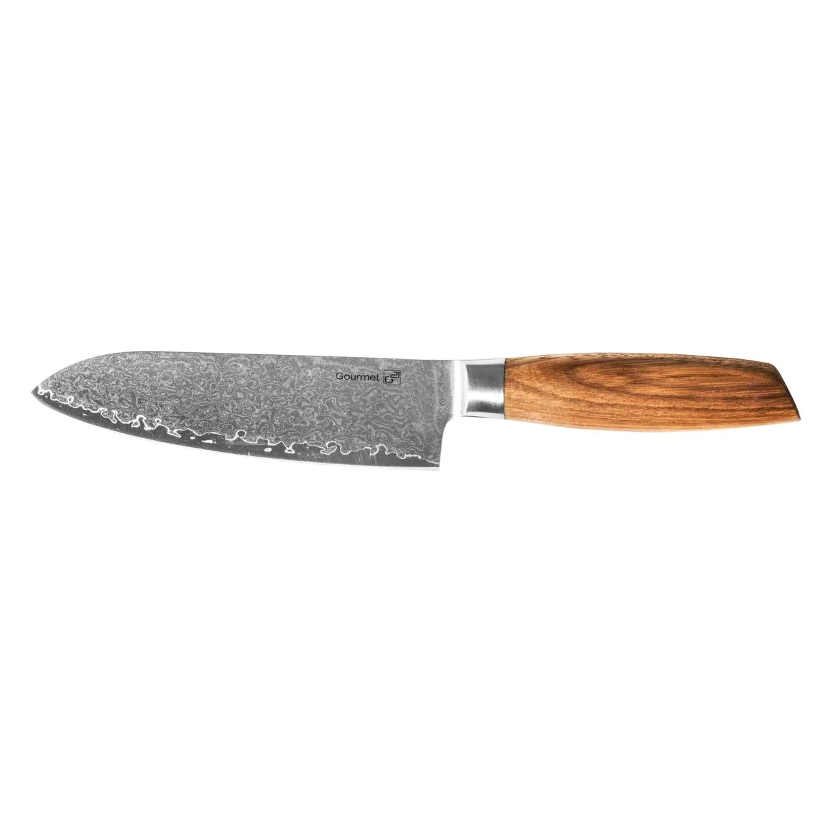 Nôž G21 Gourmet Damascus 17 cm, Santoku, rukoväť zebrawood NB-P2699-SAN