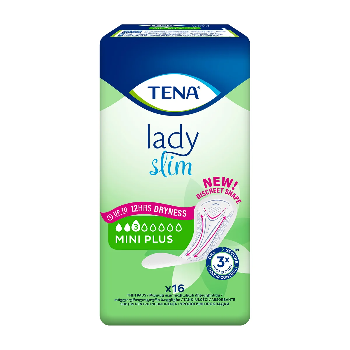 TENA Lady Slim Mini Plus 1×16 ks, inkotinenčné vložky
