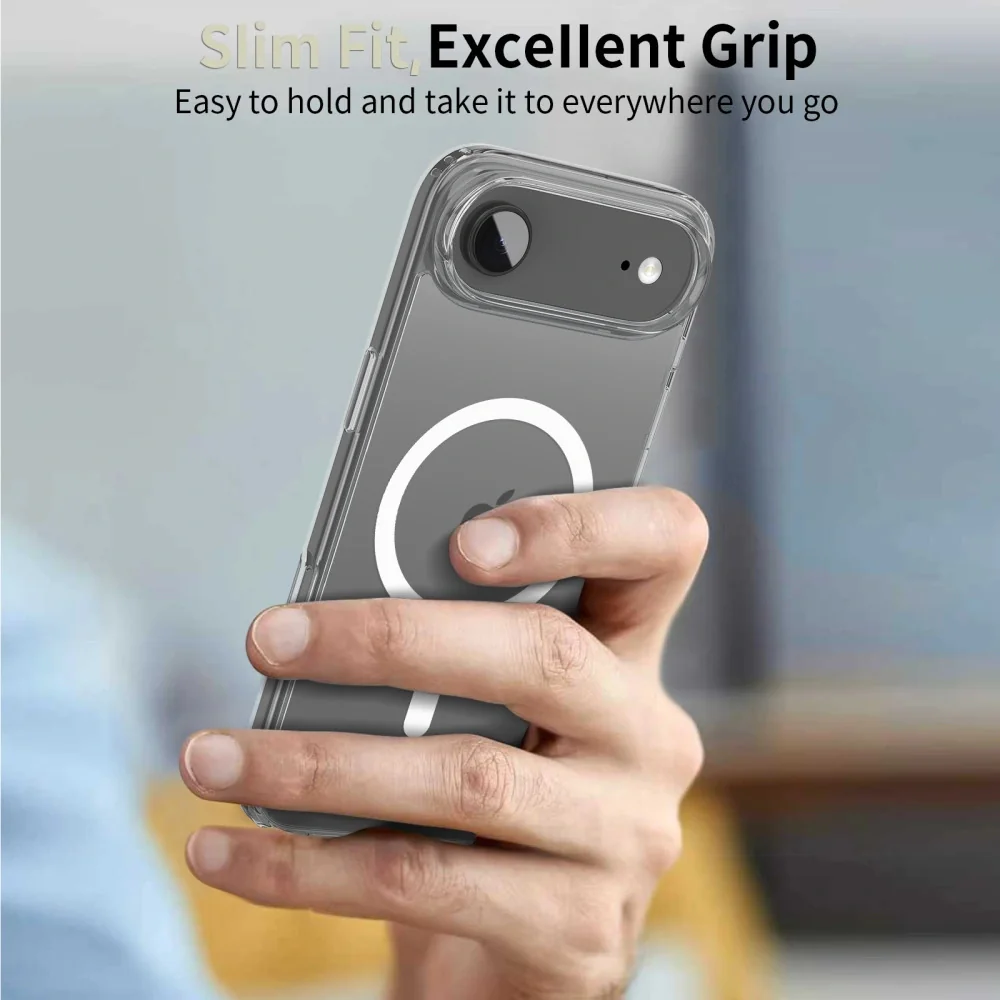 Tech-Protect FlexAir Hybrid MagSafe kryt na iPhone 17 Air, priesvitný