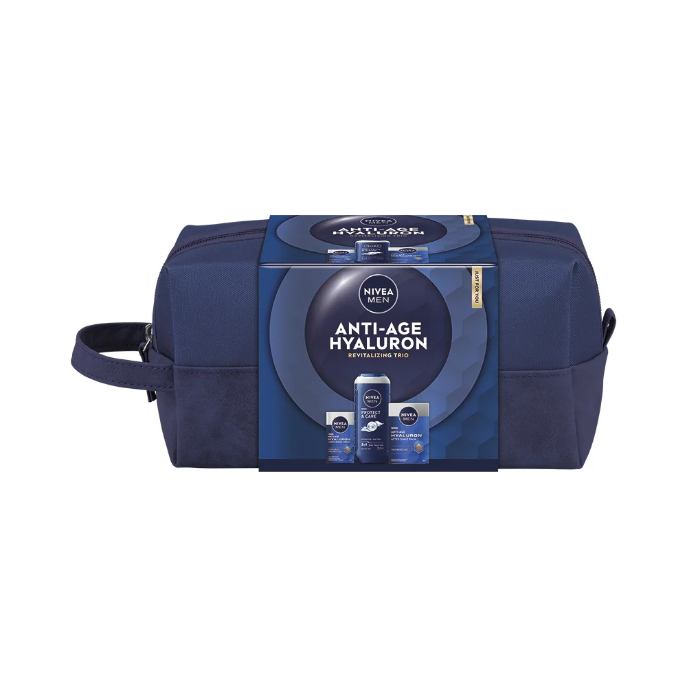 NIVEA MEN darčeková taška s anti-age kozmetikou pre mužov 1 set