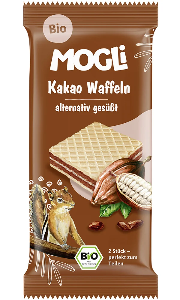 MOGLi bio kakaové oblátky 1×15 g, kakaové oblátky
