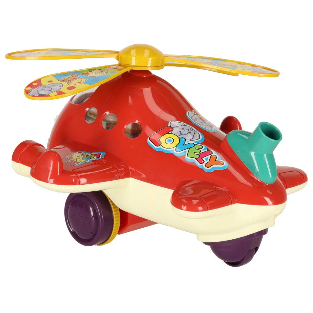 Helikoptéra – pchacia hračka na tyči so zvukom (3+)