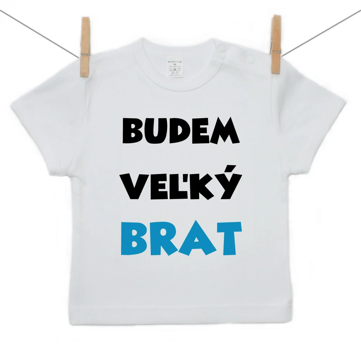 Boodyy Tričko s krátkym rukávom Budem veľký brat Veľkosť: 98