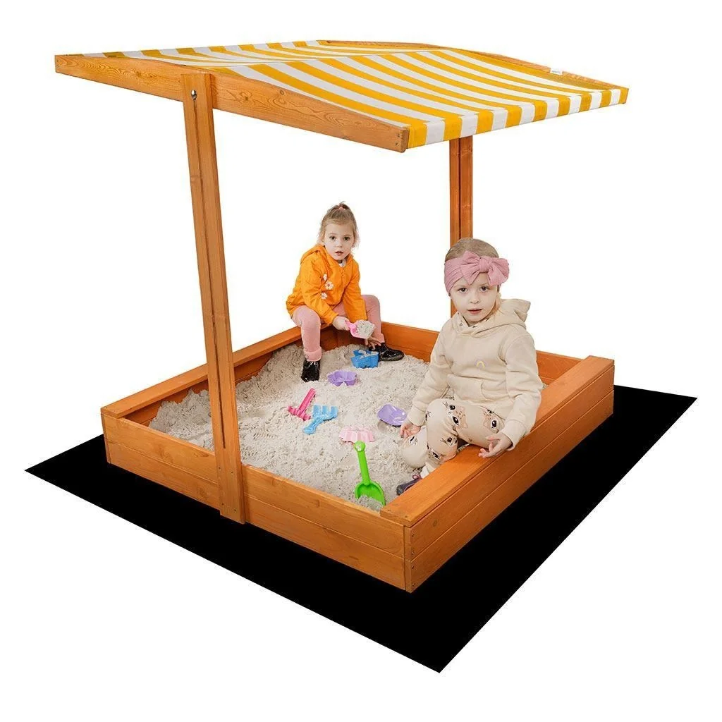 Strieška pre detské drevené pieskovisko Baby Mix 120x120 cm