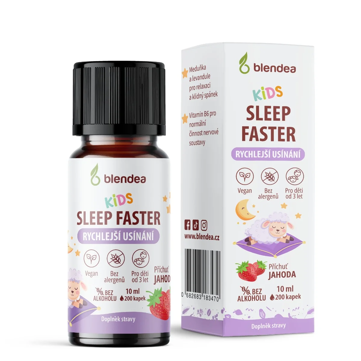 Kids Sleep Faster príchuť jahoda 10 ml