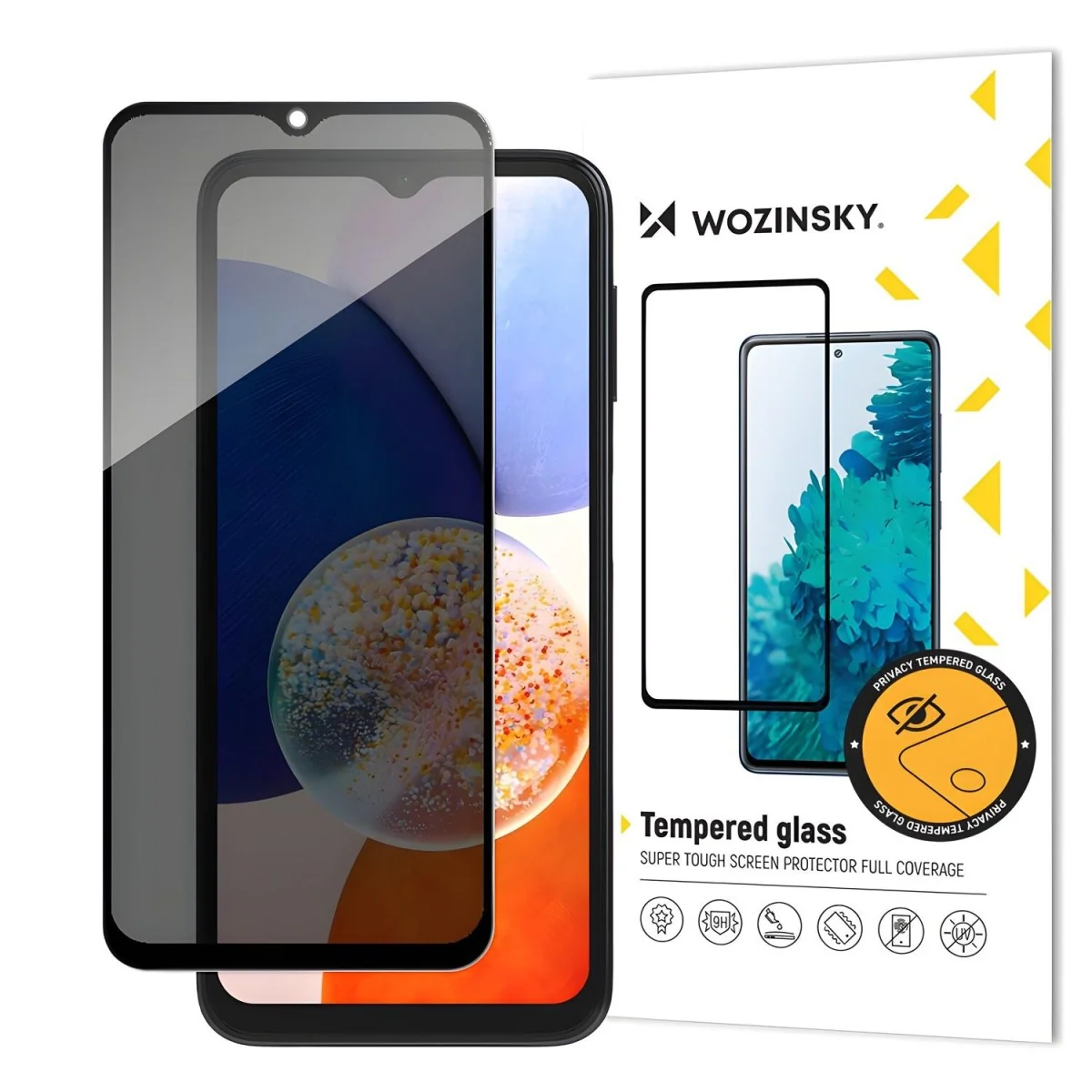 Tvrdené sklo pre Samsung Galaxy A13 - Čierna