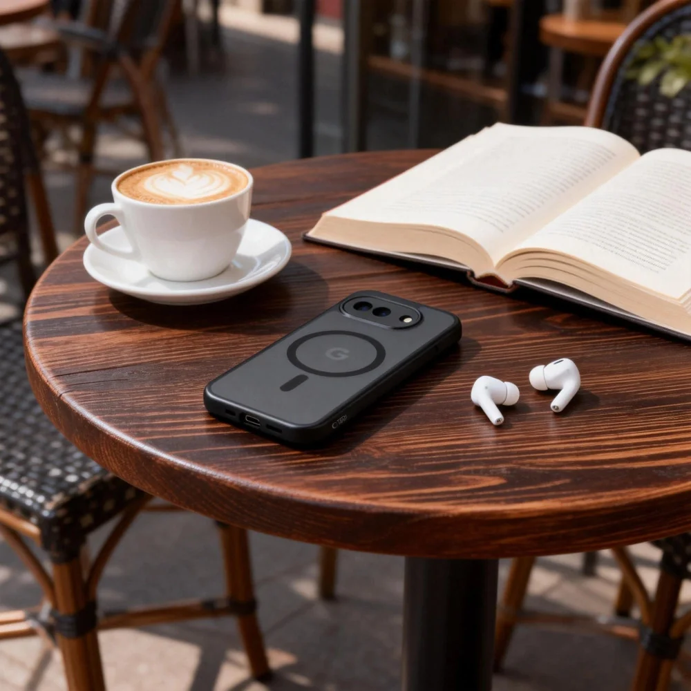 Tech-Protect MagMat MagSafe kryt na Google Pixel 10a, čierny