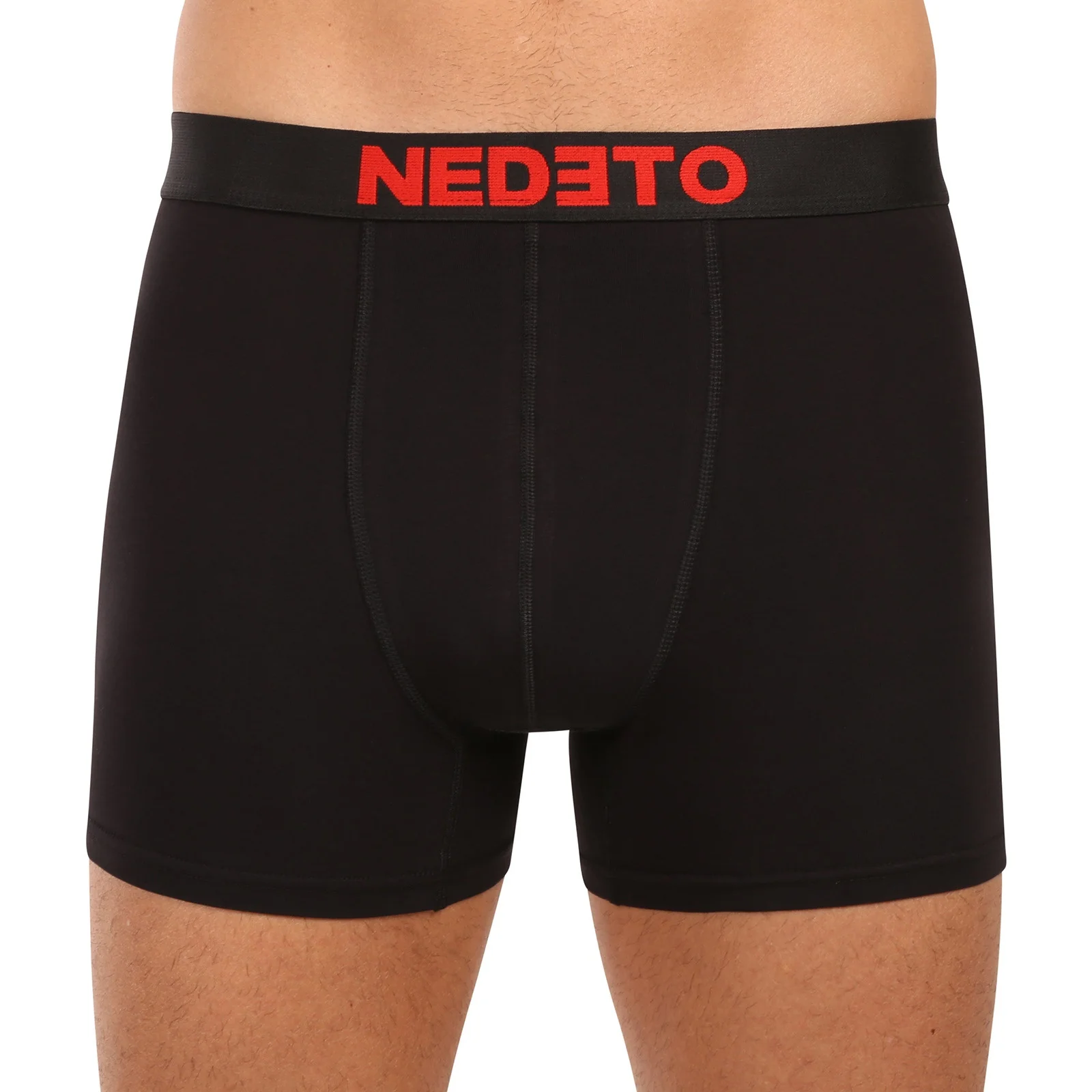 10PACK pánske boxerky čierne (10NBC1) XXL