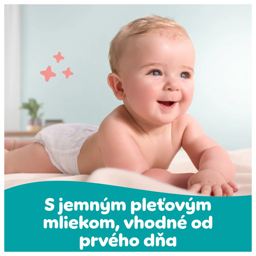 Pampers Sensitive Baby detské čistiace obrúsky 12 x 80 ks