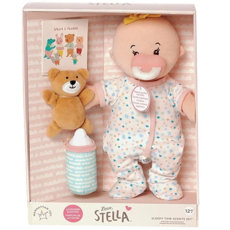Manhattan Toy love, Stella látková bábika + sada na dobrú noc